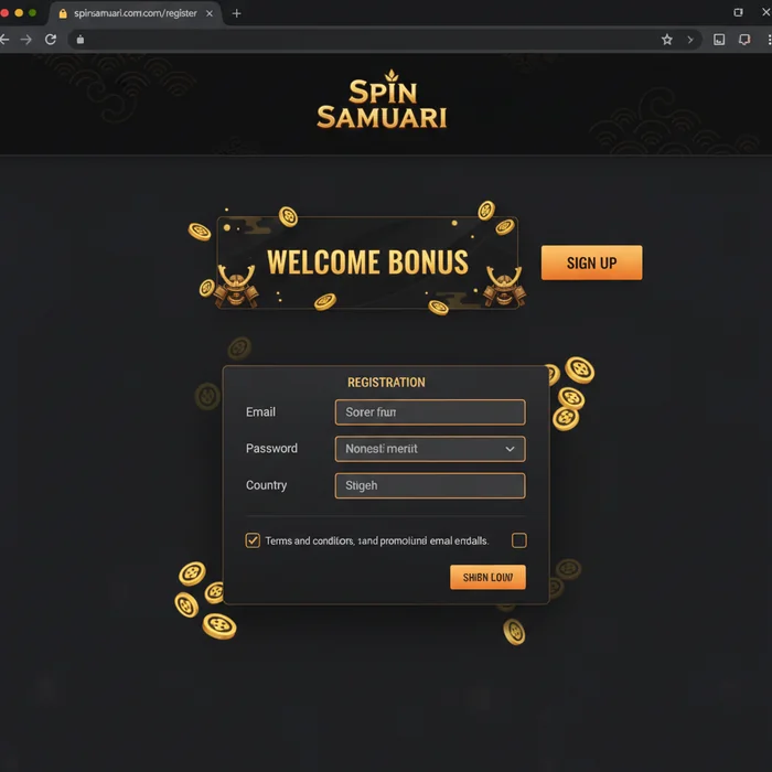 Spin Samurai Casino Signup